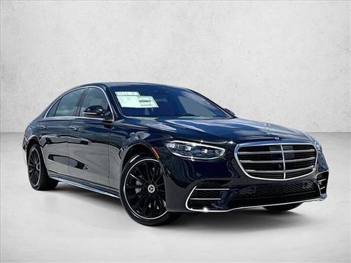 Obsidian Black Metallic 2026 Mercedes-Benz S-Class 4MATIC
