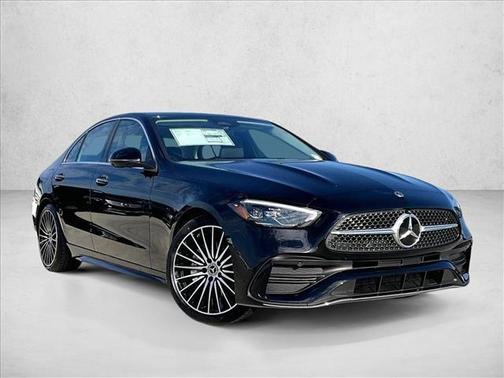 Black 2026 Mercedes-Benz C-Class C 300