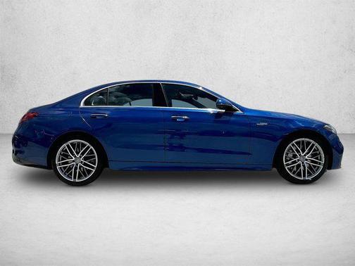 Starling Blue Metallic 2023 Mercedes-Benz AMG C 43 4MATIC