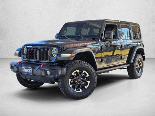 Black Clearcoat 2024 Jeep Wrangler Rubicon