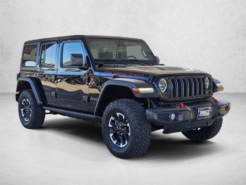 Black Clearcoat 2024 Jeep Wrangler Rubicon