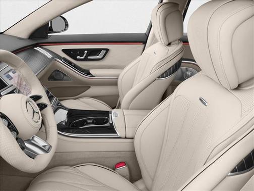 MANUFAKTUR Moonlight White Metallic 2026 Mercedes-Benz AMG S 63 E 4MATIC