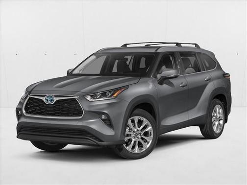 Magnetic Gray Metallic 2025 Toyota Highlander Hybrid Limited