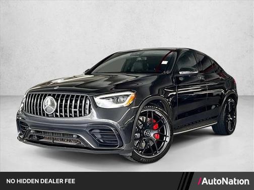Graphite Grey Metallic 2021 Mercedes-Benz AMG GLC 63 S 4MATIC+ Coupe
