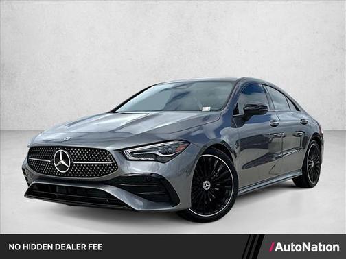Mountain Grey Metallic 2026 Mercedes-Benz CLA 250 Base