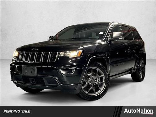 Diamond Black Crystal Pearlcoat 2021 Jeep Grand Cherokee 80th Anniversary 4x4