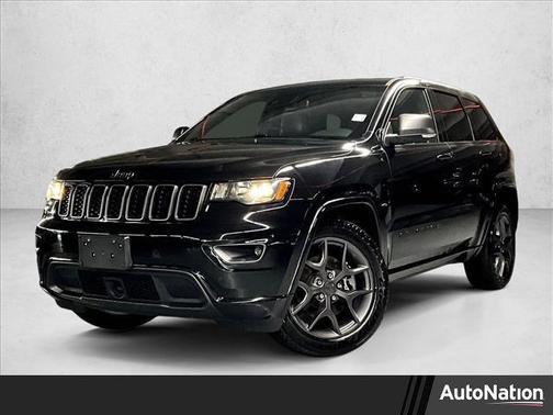Diamond Black Crystal Pearlcoat 2021 Jeep Grand Cherokee 80th Anniversary 4x4