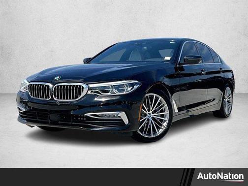 Jet Black 2018 BMW 540 540i