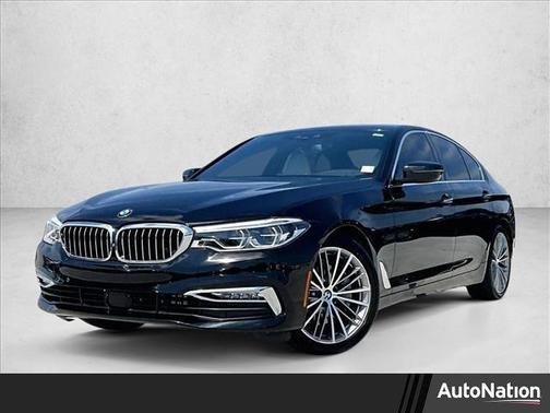 Jet Black 2018 BMW 540 540i