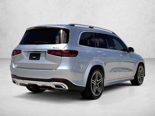 Cirrus Silver Metallic 2025 Mercedes-Benz GLS 450 4MATIC