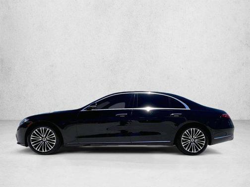 Obsidian Black Metallic 2024 Mercedes-Benz S-Class 4MATIC