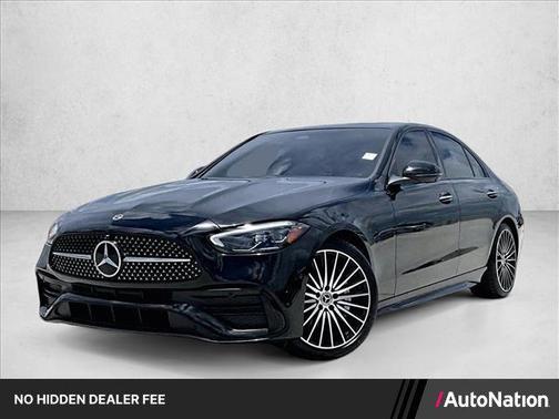 Black 2024 Mercedes-Benz C-Class C 300