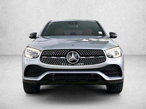 Cirrus Silver Metallic 2023 Mercedes-Benz GLC 300 4MATIC Coupe