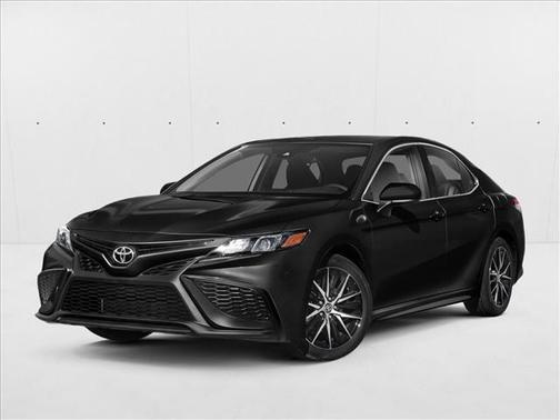 Midnight Black Metallic 2022 Toyota Camry SE