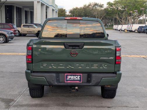Tactical Green Metallic 2023 Nissan Frontier PRO-4X