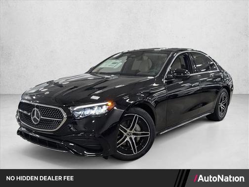 Black 2025 Mercedes-Benz E-Class E 350
