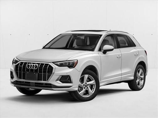 Glacier White Metallic 2022 Audi Q3 45 S line Premium