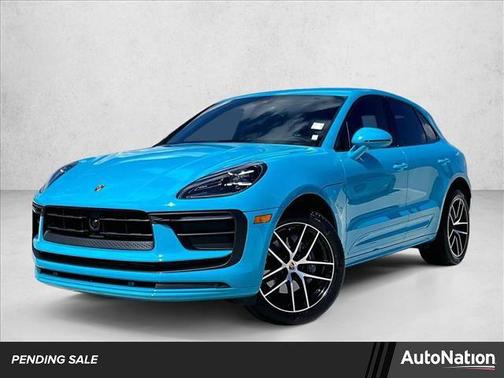 Gentian Blue Metallic 2023 Porsche Macan Macan