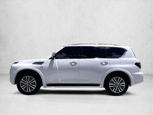 Aspen White TriCoat Pearl 2022 Nissan Armada SV 2WD