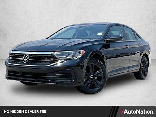 Deep Black Pearl 2023 Volkswagen Jetta 1.5T SE