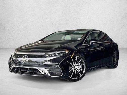 Obsidian Black Metallic 2023 Mercedes-Benz EQS 450 4MATIC