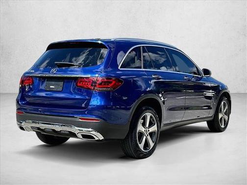 Brilliant Blue Metallic 2021 Mercedes-Benz GLC 300 Base