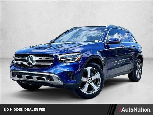 Brilliant Blue Metallic 2021 Mercedes-Benz GLC 300 Base