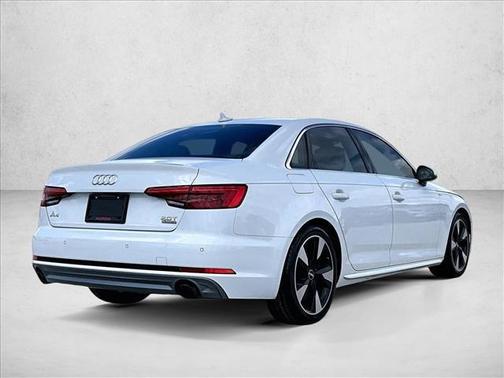 Glacier White Meta 2017 Audi A4 2.0T Premium Plus