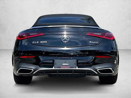 Obsidian Black Metallic 2025 Mercedes-Benz CLE 300 4MATIC Cabriolet