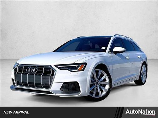 Glacier White Metallic 2022 Audi A6 55 Premium Plus