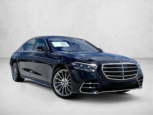 Obsidian Black Metallic 2026 Mercedes-Benz S-Class 4MATIC
