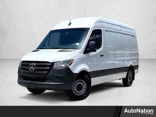 Grey White 2023 Mercedes-Benz Sprinter 2500 Standard Roof