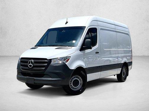 Grey White 2023 Mercedes-Benz Sprinter 2500 Standard Roof