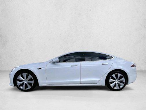 Pearl White Multi-Coat 2021 Tesla Model S Long Range