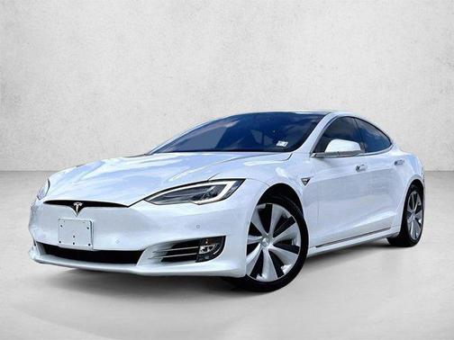 Pearl White Multi-Coat 2021 Tesla Model S Long Range