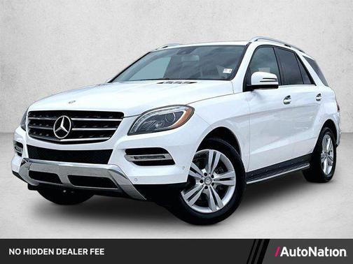 Polar White 2014 Mercedes-Benz M-Class 4MATIC