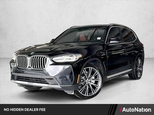 Black Sapphire Metallic 2023 BMW X3 sDrive30i