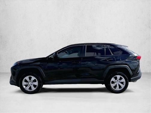 Midnight Black Metallic 2021 Toyota RAV4 LE