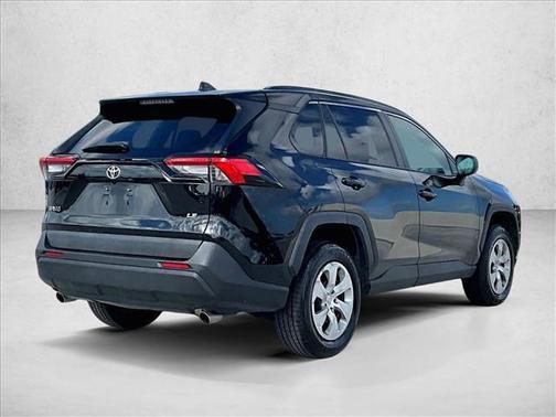 Midnight Black Metallic 2021 Toyota RAV4 LE
