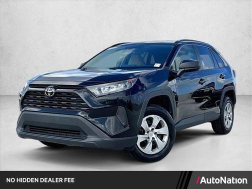 Midnight Black Metallic 2021 Toyota RAV4 LE