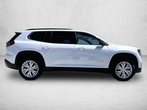 White Frost Tricoat 2024 GMC Acadia FWD Elevation