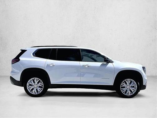 White Frost Tricoat 2024 GMC Acadia FWD Elevation