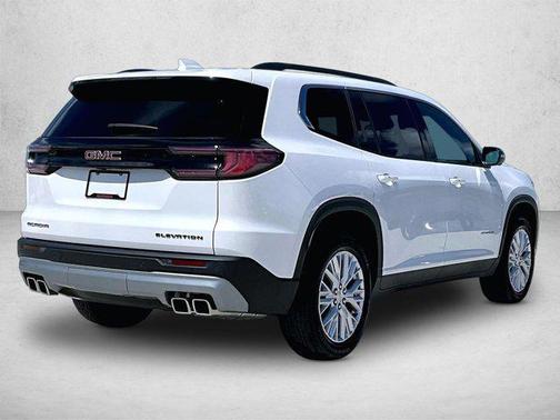 White Frost Tricoat 2024 GMC Acadia FWD Elevation