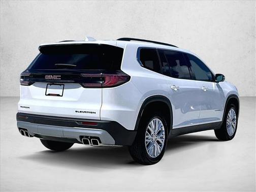 White Frost Tricoat 2024 GMC Acadia FWD Elevation