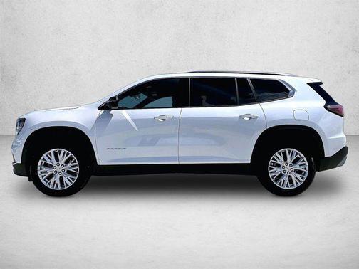 White Frost Tricoat 2024 GMC Acadia FWD Elevation