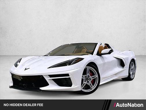 Arctic White 2022 Chevrolet Corvette Stingray w/3LT