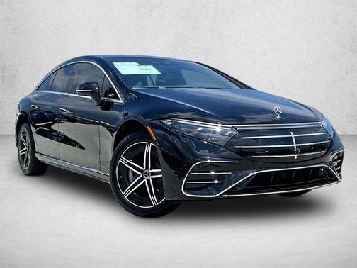 Black 2026 Mercedes-Benz EQS 450 4MATIC