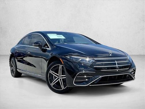 Black 2026 Mercedes-Benz EQS 450 4MATIC