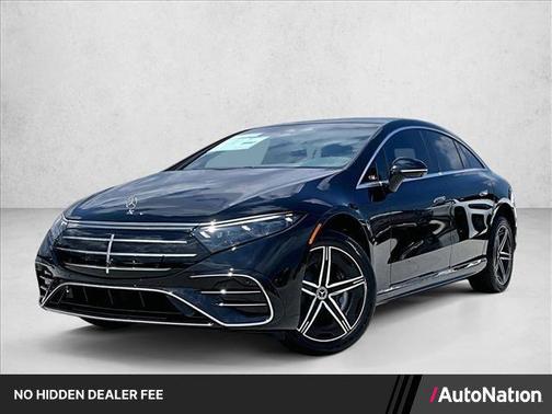 Black 2026 Mercedes-Benz EQS 450 4MATIC