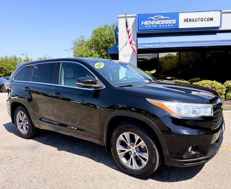 Attitude Black Metallic 2015 Toyota Highlander LE Plus